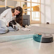 مكنسة روبوت Cecotec للتنظيف الرطب والجاف، 4 في 1، 220 دقيقة، بمستشعر ليزر (LaserEye)، قوة شفط 5000 باسكال