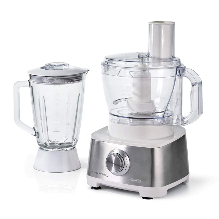 محضر الطعام من أرييتي + خلاط زجاجي + عصارة حمضيات، 3.5 لتر، 2100 واط، ستانلس ستيل