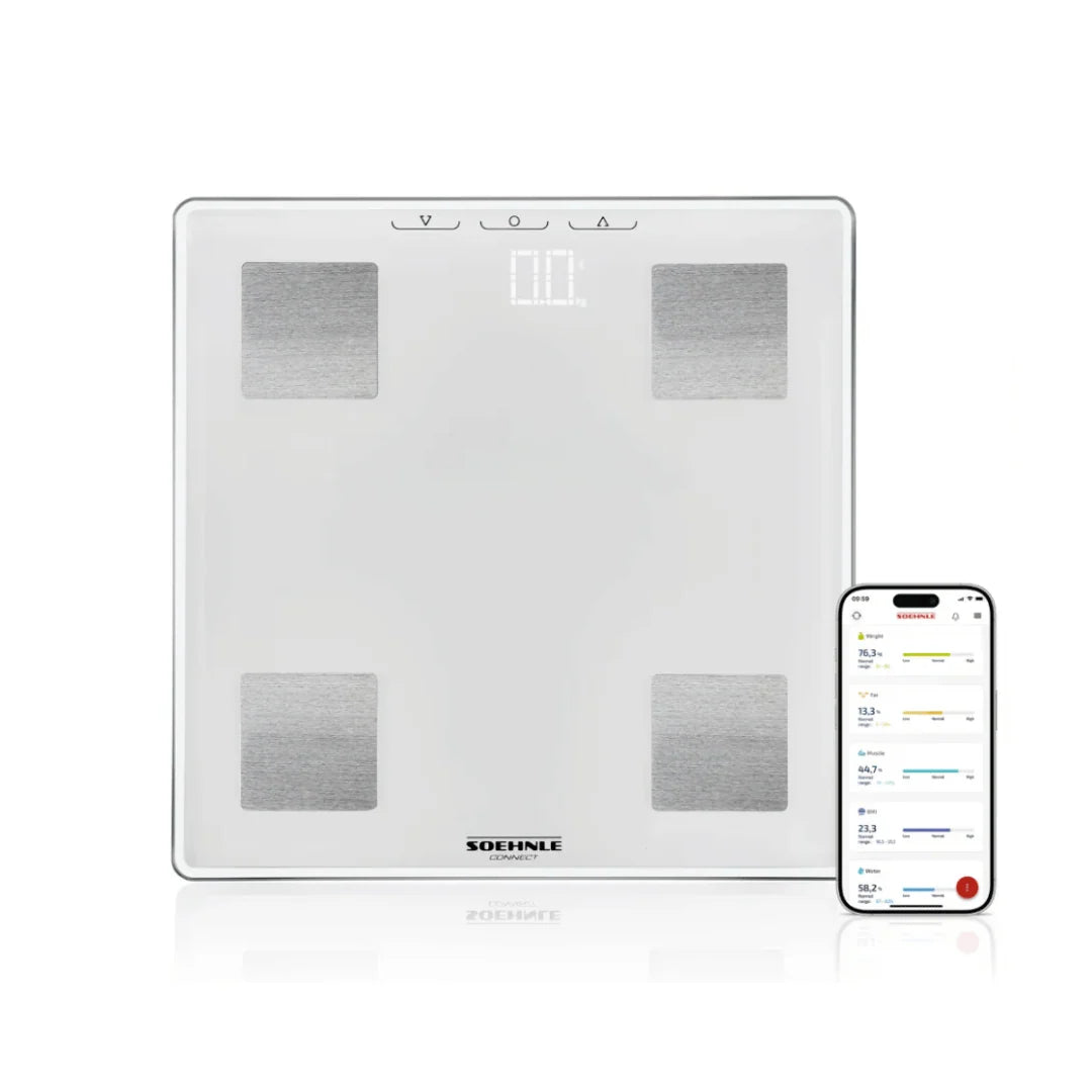 ميزان SOEHNLE Shape Sense Connect Lite الذكي لتحليل تكوين الجسم