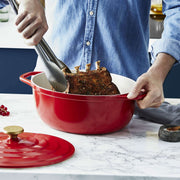Tefal Air Cast Aluminium Oval Cocotte 30x23+lid