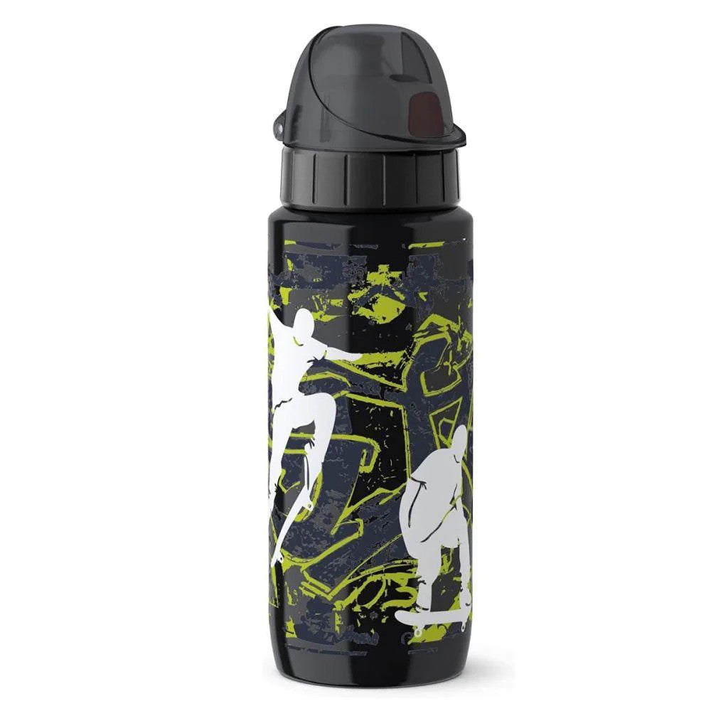 Tefal Drink2go Light Steel - أدوات شرب بتصميم لوح تزلج