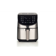 Ariete Digital Air Fryer 7L, Stainless Steel/ Pink Gold, 1800W