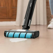 ممسحة Cecotec FreeGo ذات الفرشاة المزدوجة مع بخاخ ماء، 40 دقيقة، قاعدة ذاتية التنظيف، 14.8 فولت، 2000 مللي أمبير، خزانات مزدوجة