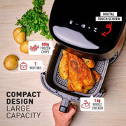 Tefal Easy Fry Max. W Plastic. 6p. With 10 Presets. 50 60 Hz