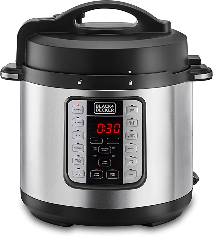 Black & Decker Pressure Cooker – 10L / 1350W