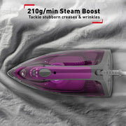 Tefal Express Steam Dj Lilac Hippo. Min Min Sol سيراميك. إعداد مقاوم للتكلس