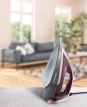 تيفال بروتكت. جافا بيبر. حد أدنى. حد أدنى. بخار عمودي. بخار أوتوماتيكي. قاعدة Durilium Airglide. مانع التقطير. إيقاف تلقائي. وضع توفير الطاقة. إعداد مقاومة الترسبات الكلسية.