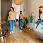 مكنسة Cecotec الرقمية الرأسية المرنة، Conga Rockstar 3500، بقوة 33.6 فولت، 500 وات شفط، وتعمل حتى 70 دقيقة + 3 ملحقات + فرشاة للحيوانات الأليفة