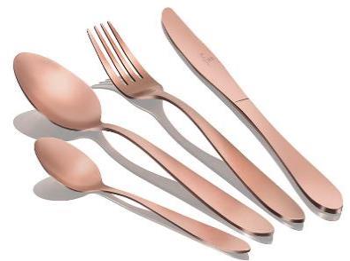 Berlinger Haus 24 pcs Cutlery Set, Satin, Rose Gold
