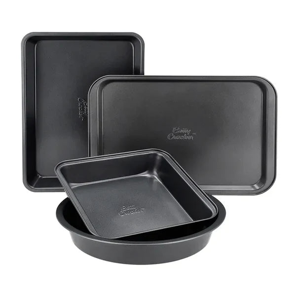 Betty Crocker Non-Stick Bakeware Set 4 Pieces