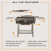 CharBroil Oklahoma Joe's Firecraft Series Barrel 23302166