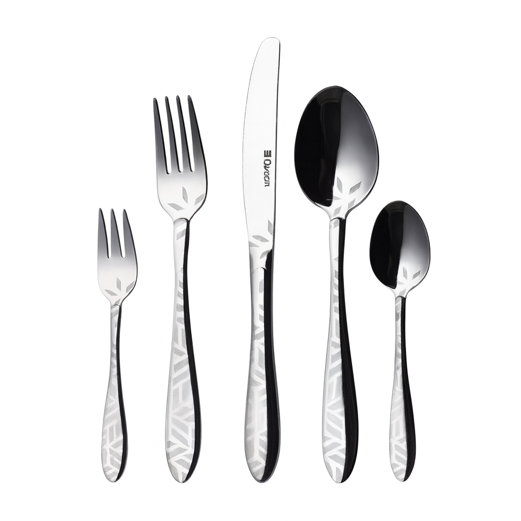 Dorsh Petal Cutlery Set - 72 Pcs