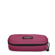 EASTPACK Oval Single Pencil Case - Wine Burgundy
