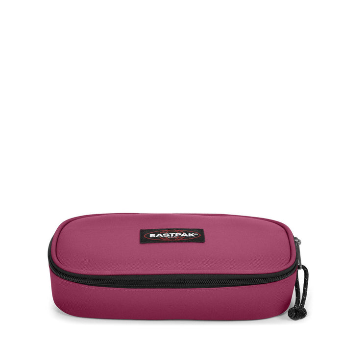 EASTPACK Oval Single Pencil Case - Wine Burgundy