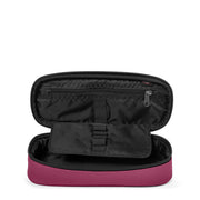 EASTPACK Oval Single Pencil Case - Wine Burgundy