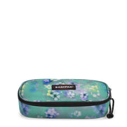 EASTPACK Oval Single Pencil Case - Flora Fade Aqua