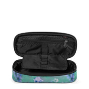 EASTPACK Oval Single Pencil Case - Flora Fade Aqua