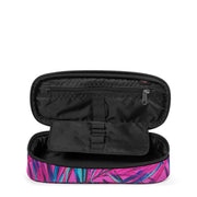 EASTPACK Oval Single Pencil Case - Brize Palm Pink