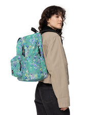 EASTPACK Padded Pak'r Backpack - Flora Fade Aqua