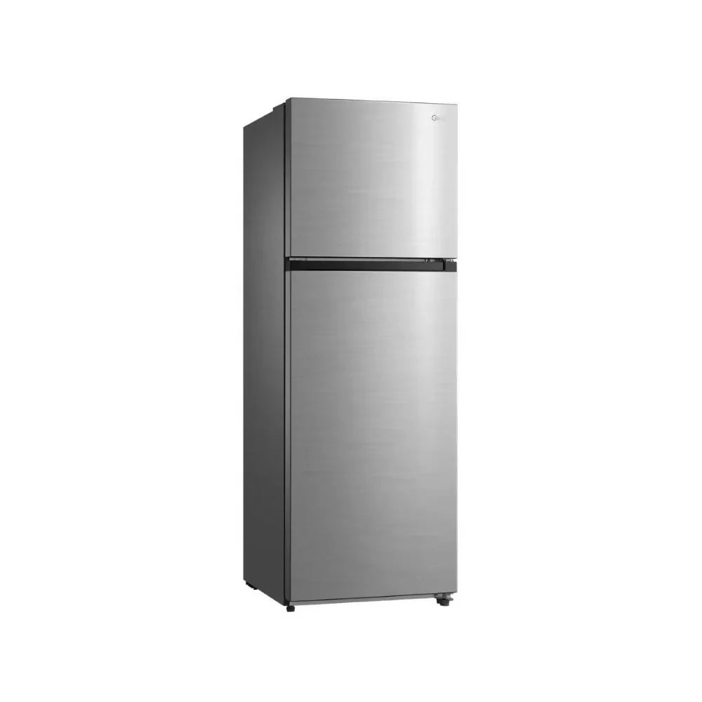 Midea 338L Top-Mount Refrigerator with No Frost - Bru Steel