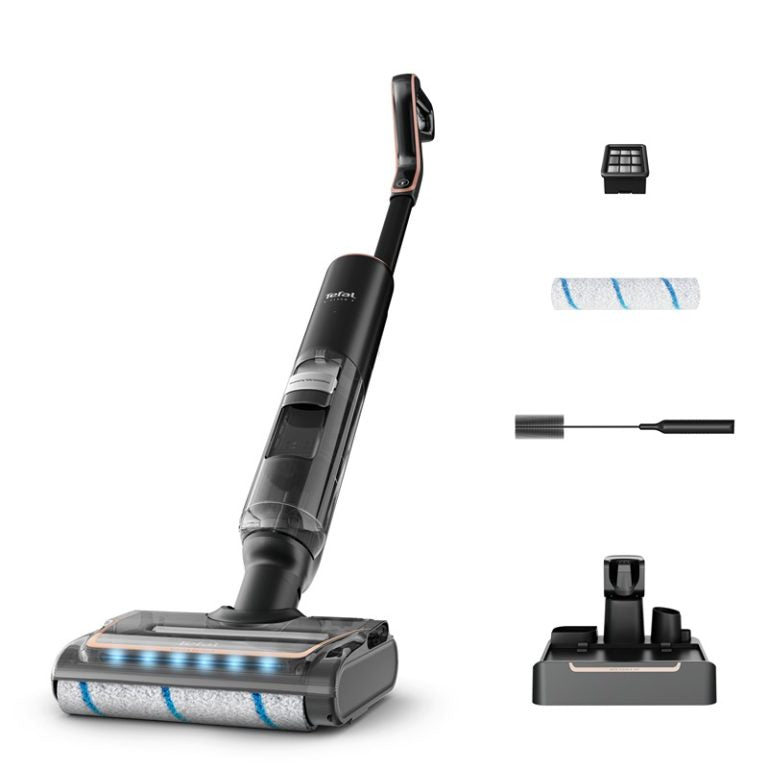 Tefal X Clean 7 Cordless Wet And Dry Vacuum Cleaner – 50 Min – 3 Modes Drying Lay Flat