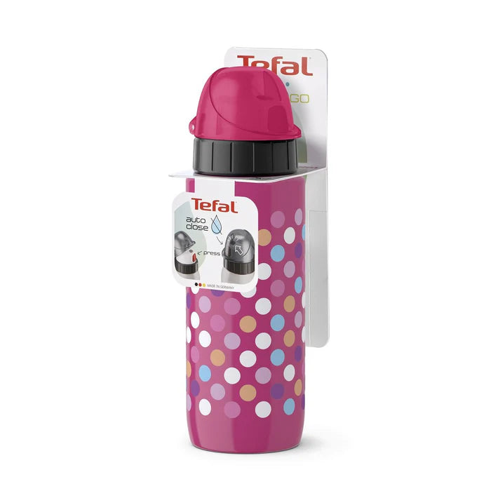 Tefal Drink2go Light Steel - Decor Dots أواني شرب