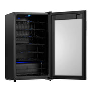 Midea 34-Bottle Wine Cooler - Black Glass