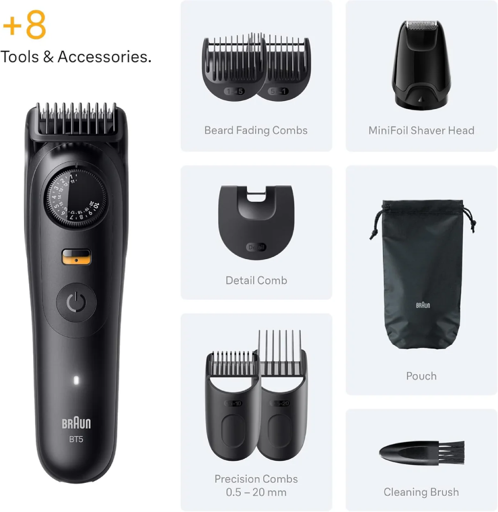 ماكينة تشذيب اللحية Braun Series 5 Precision Lock