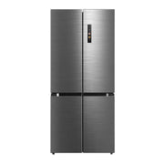 Midea 530L Four-Door Refrigerator with No Frost & Quattro Inverter - Bru Steel