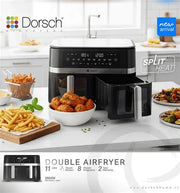 Dorsh Double Air Fryer _ 11 L _ 2950W