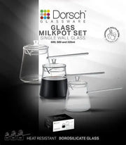 Dorsh Glass Milkpot Set - Set of 3