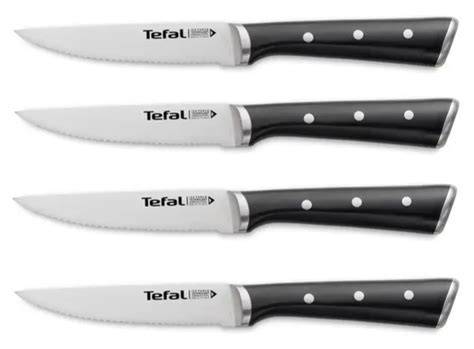 Tefal Ice Fore-set of 4 Steak Knives 11cm