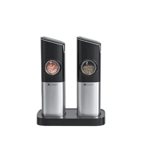 Dorsh Salt & Pepper Electric Shakers Rechargable Battery
