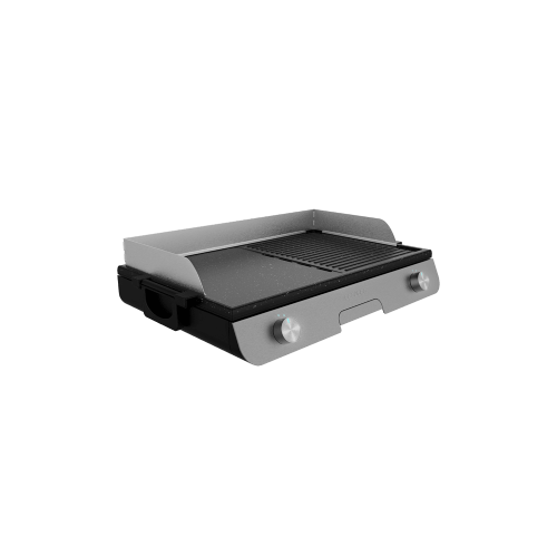 Cecotec BBQ Roast 3000 Inox, Cast Iron Plate, 3000W, Grilling area 55*34CM