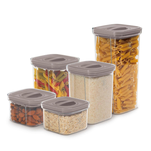 Berlinger Haus 5+5 pcs Canister Set W/ Lock Lid