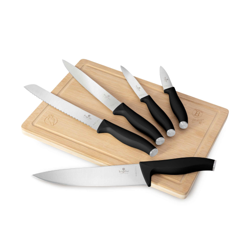 Berlinger Haus 6 pcs Knife Set with Bamboo Cutting Board