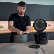 Tefal Multicook Actifry. Stirring Air Fryer And Multicooker. 14 . Crispy Results. . 50 60 Hz