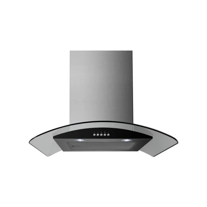Midea 60cm T-Shape Cooker Hood - Stainless steel + tempered glass