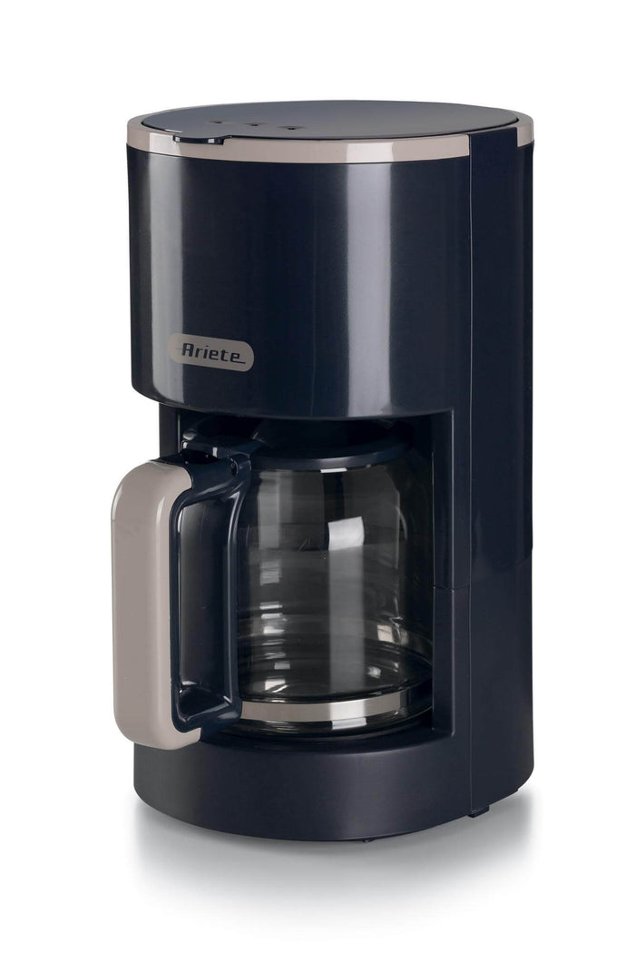 Ariete Drip Coffee Night Grey، 12 كوبًا، إيقاف تلقائي، 900 واط