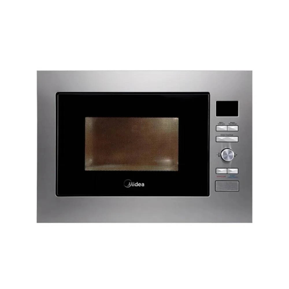 Midea 28L Built-In Microwave with Grill - Stainless Steel