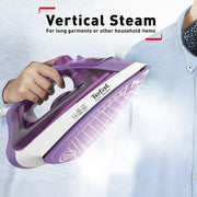 Tefal Easy Steam Dj Lilac بنفسجي. مين مين سول سيراميك. مقاوم للترسبات الكلسية