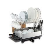 Dorsh 2-tier Dish Rack Stainless (30-06)