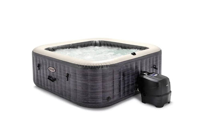 INTEX PureSpa جاكوزي مساج فقاعات - رمادي