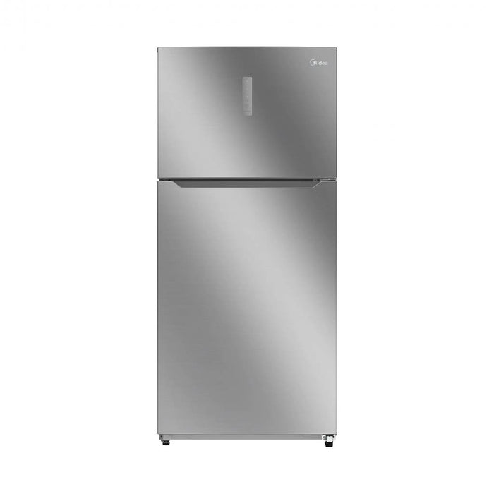 Midea 650L Top-Mount Refrigerator with No Frost & Quattro Inverter - Bru Steel