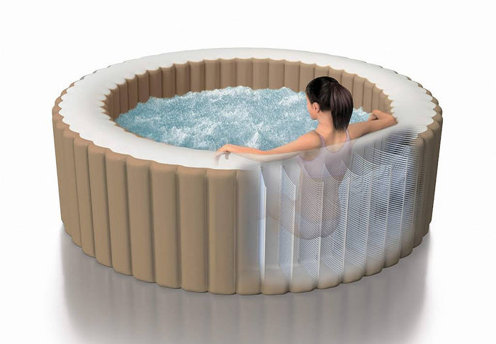 INTEX PureSpa Bubble Massage حوض استحمام ساخن يتسع لـ 6 أشخاص 216x71 سم