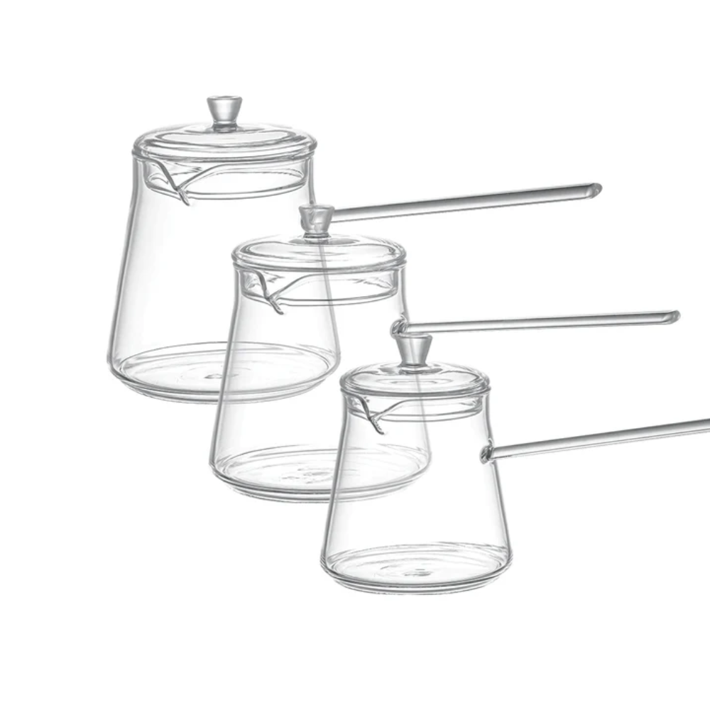 Dorsh Glass Milkpot Set - Set of 3