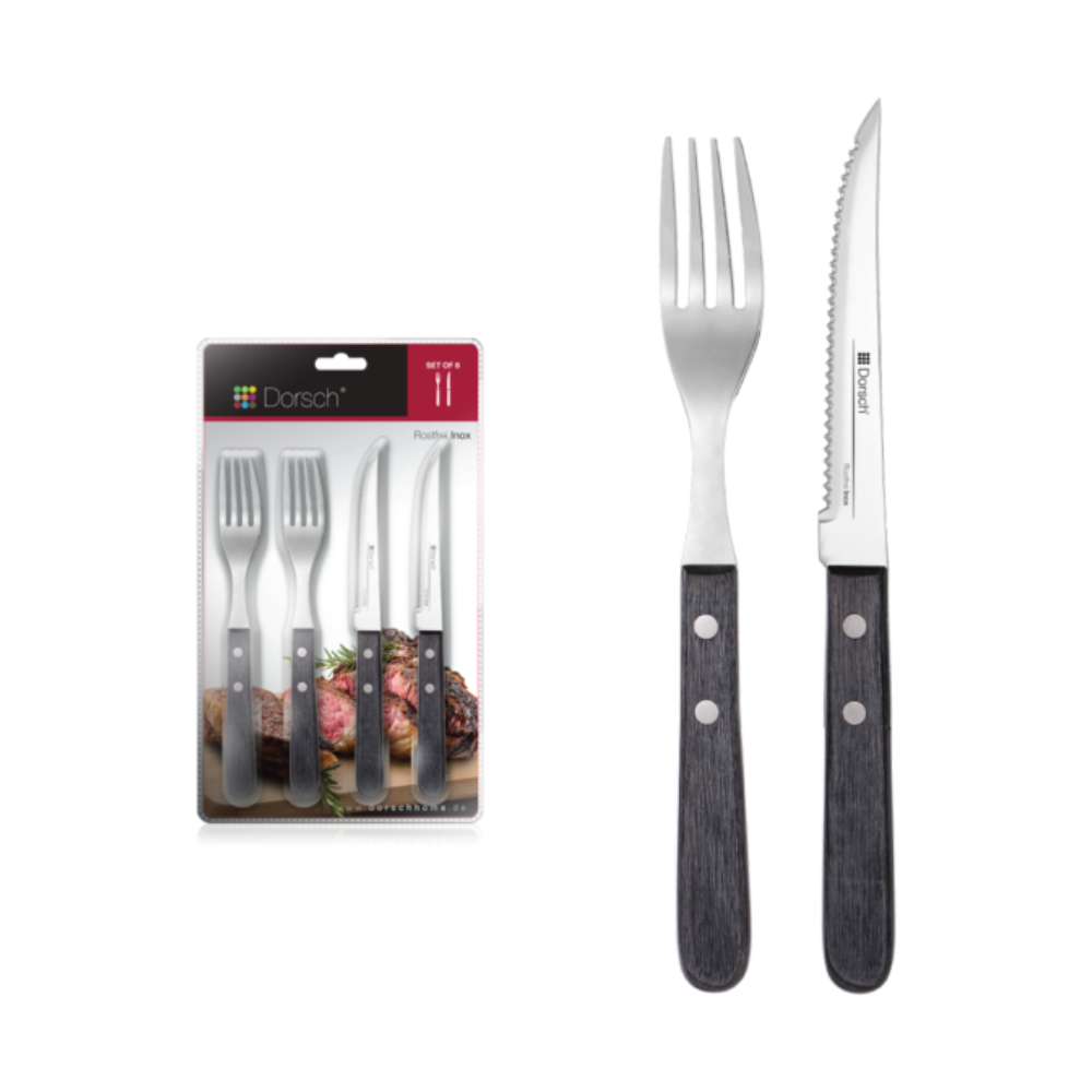 Dorsh Knife & Fork Set 8 Pcs