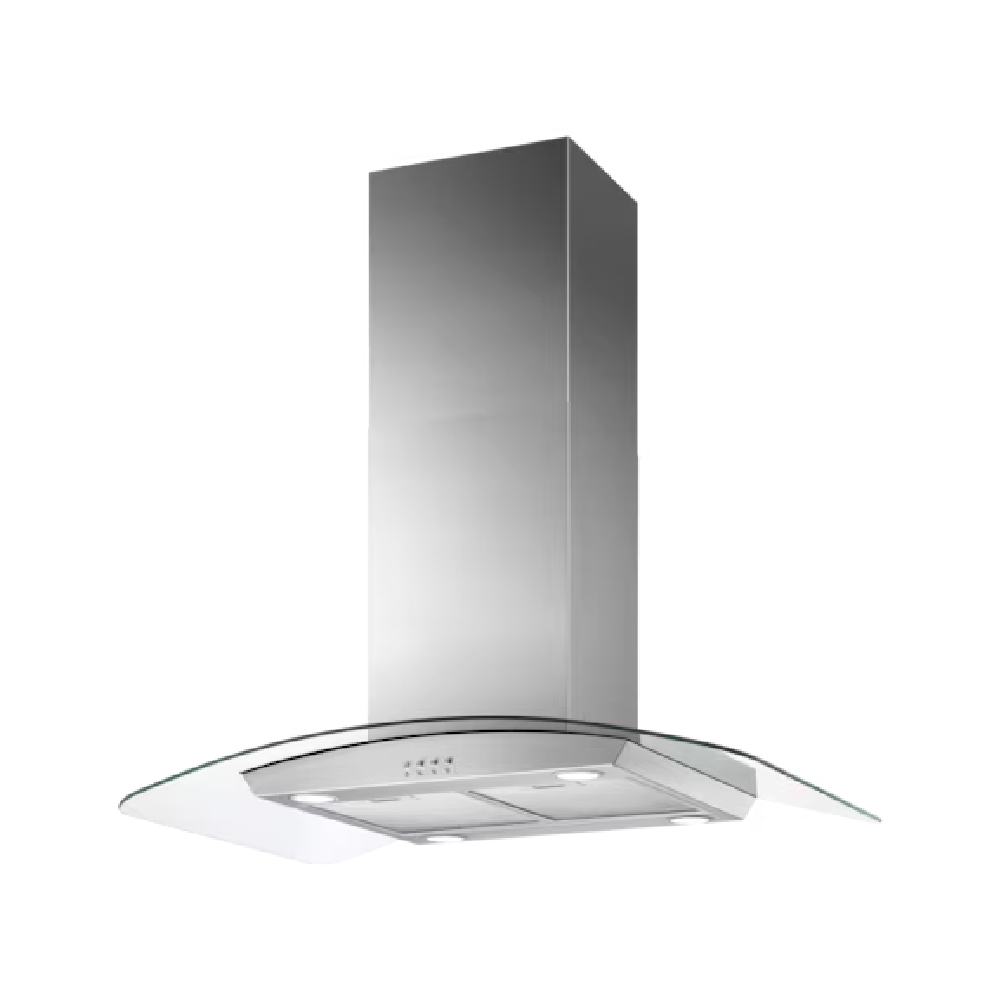 Electrolux 90cm Glass Canopy Island Cooker Hood