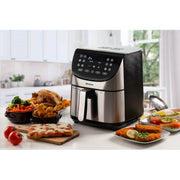 Ariete Digital Air Fryer 7L, Stainless Steel, 1800W