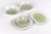 Dorsh Ripple Olive Porcelain Set 26 Pcs